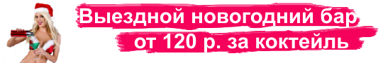 выездной бар на новый год
